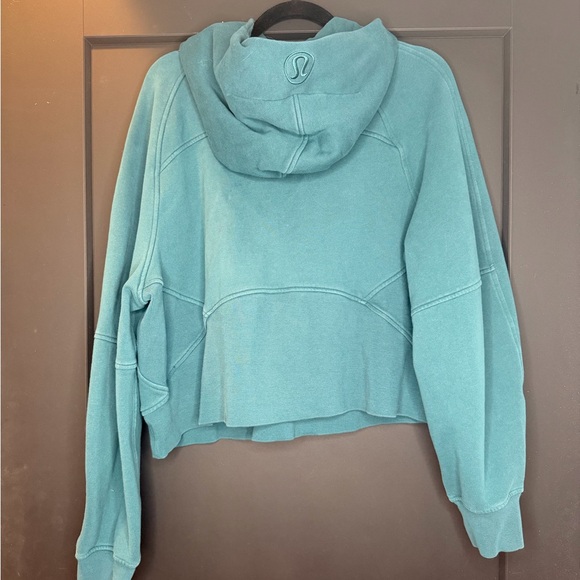 lululemon oversized scuba hoodie storm teal XL/XXL - Picture 2 of 3